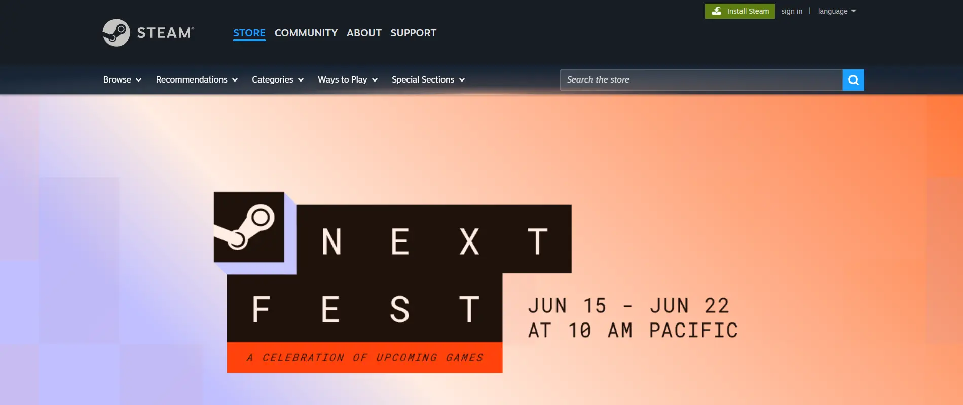 Steam Next Fest